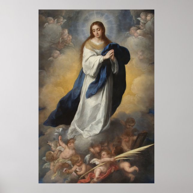 Omakulat Concepmption Virgin Murillo Poster (Framsidan)
