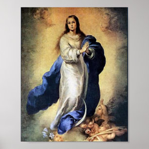 Omakulat Conception Virgin Mary 01A Poster