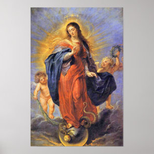 Omakulat Conception Virgin Mary Assumption 06 Poster