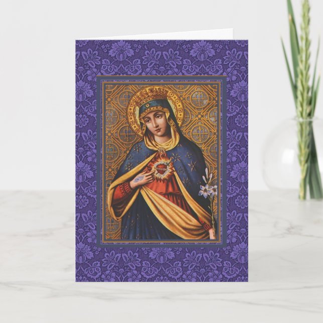 Omakulat Heart of Blsed Virgin Mary Kort (Framsida)