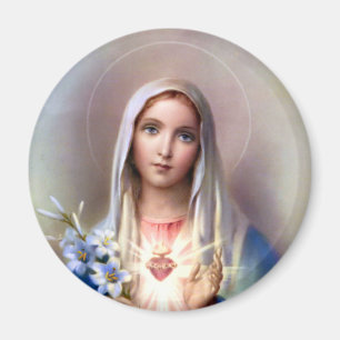 Omakulat Heart of Mary Magnet