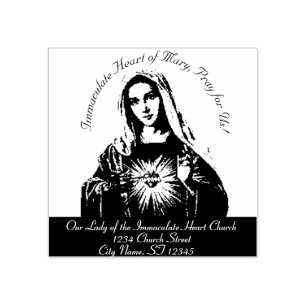 Omakulat Heart of Mary Stämpel