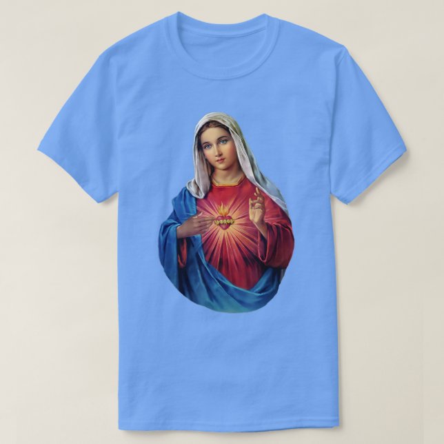Omakulat Heart of Mary T Shirt (Design framsida)