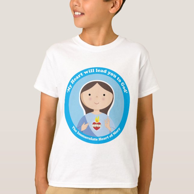 Omakulat Heart of Mary Tee (Framsida)