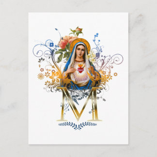 Omakulat Heart of Mary Vykort