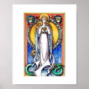 Omakulerad Concepting Print - Fullt Färg Poster