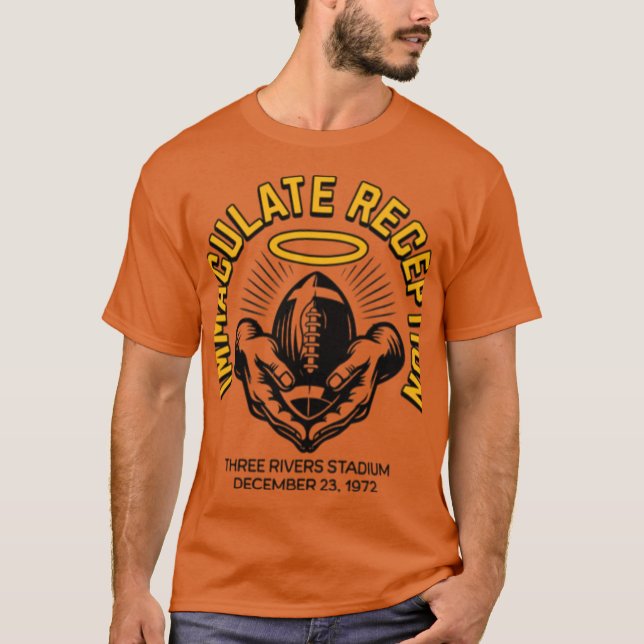 Omakulerad mottagning t shirt (Framsida)