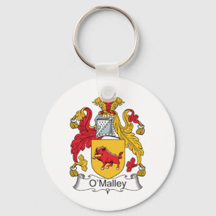 O'Malley familjvapensköld Nyckelring