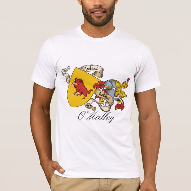 O'Malley familjvapensköld T-shirt (Framsida)