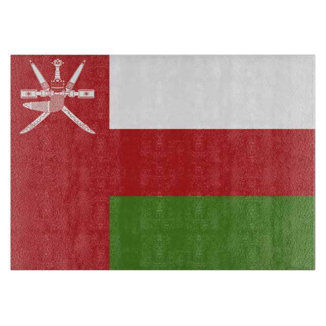 Oman flagga (Framsidan)