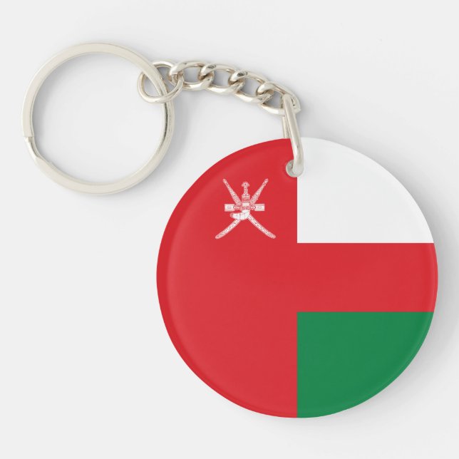 Oman Flagga (Framsidan)