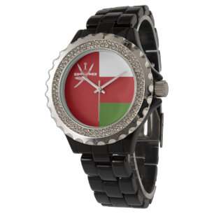Oman flagga armbandsur