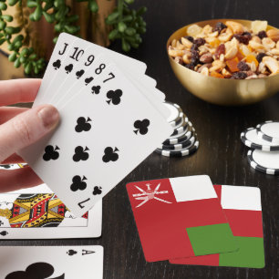 Oman flagga casinokort