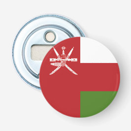Oman flagga flasköppnare