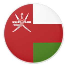 Oman flagga knopp