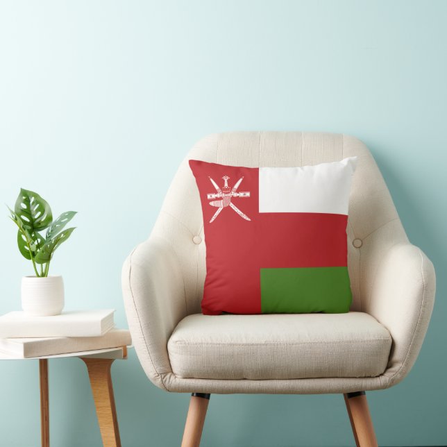 Oman flagga kudde (Stol)