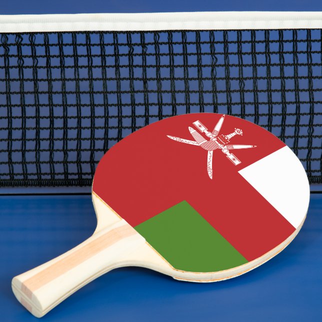Oman flagga pingisracket (Insitu)