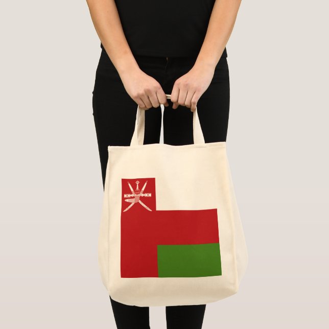 Oman flagga tygkasse (Framsida (produkt))