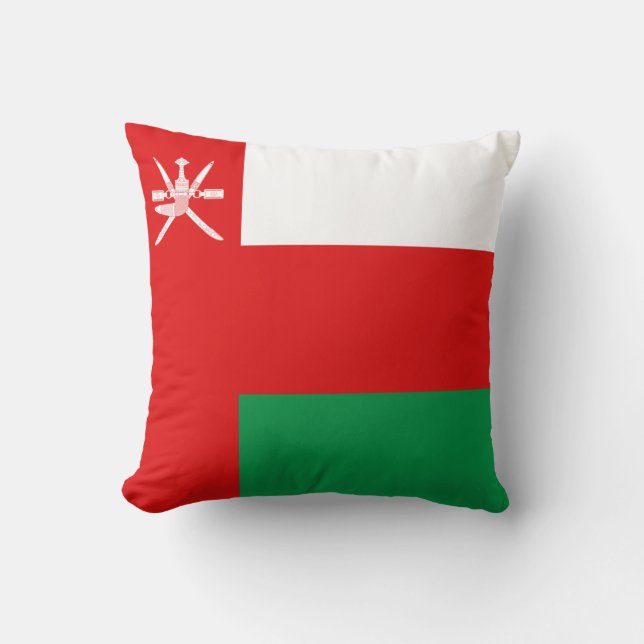 Oman Flagga x Flagga Pillow Kudde (Framsida)