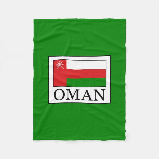 Oman Fleecefilt (Framsidan)