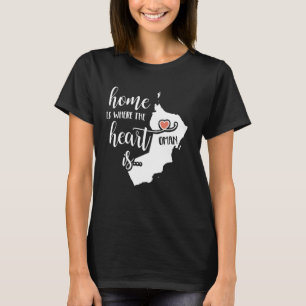Oman Gift - Hem är där hjärtat finns! T Shirt