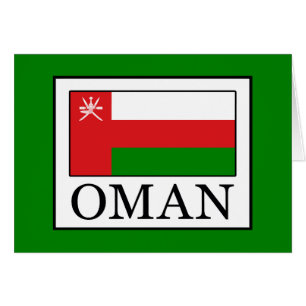 Oman Hälsningskort