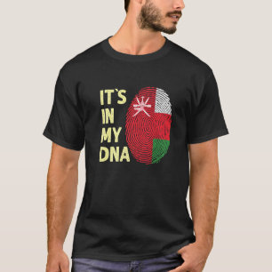 Oman i mitt Dna Omani Flagga Team Oman T Shirt