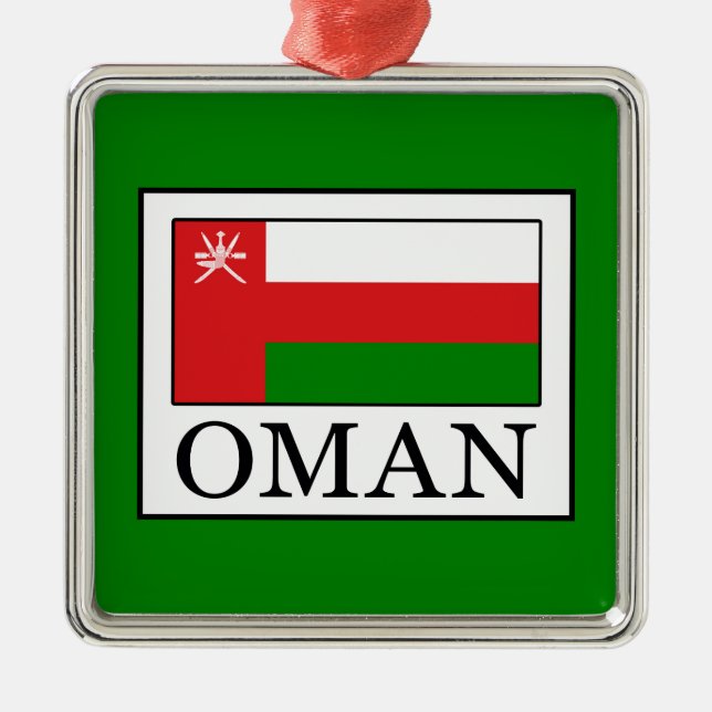Oman Julgransprydnad Metall (Framsidan)