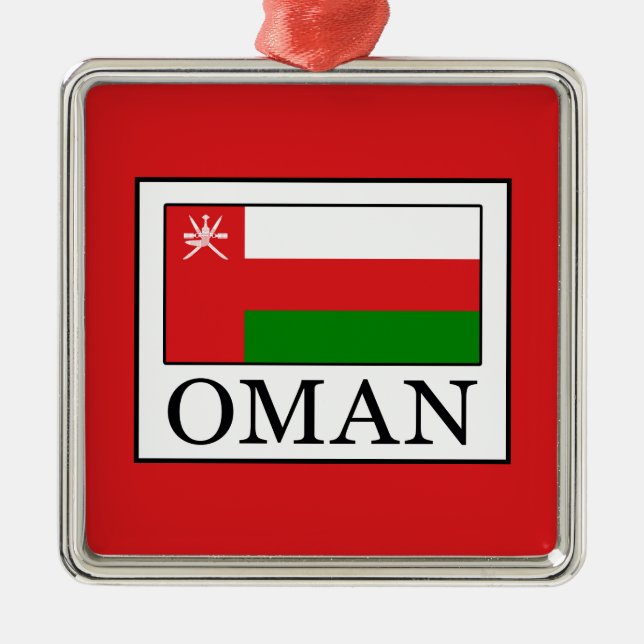 Oman Julgransprydnad Metall (Framsidan)