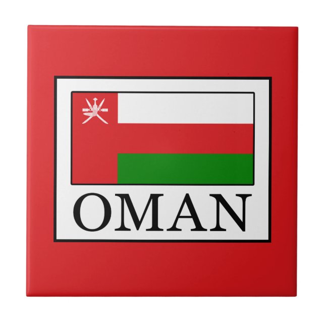Oman Kakelplatta (Framsidan)