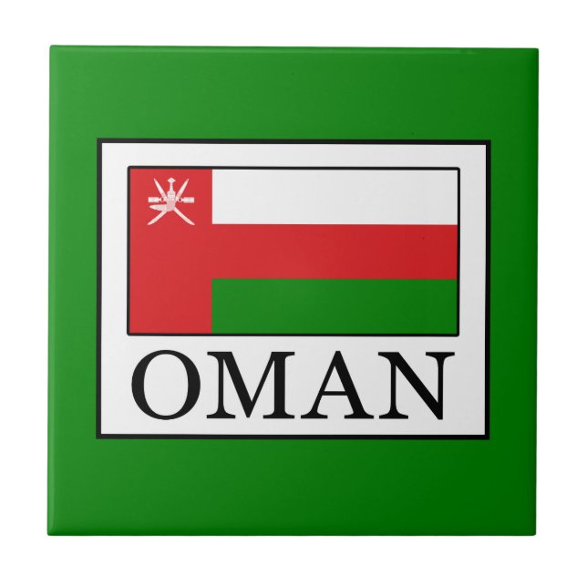 Oman Kakelplatta (Framsidan)