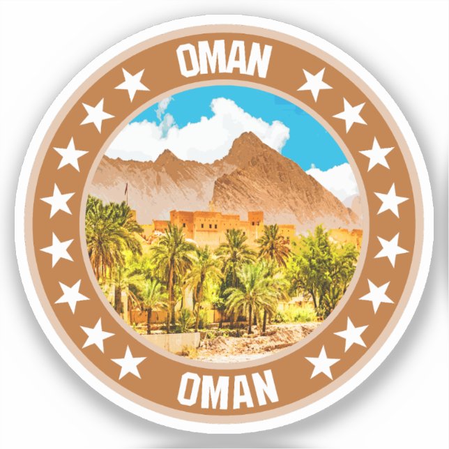 Oman Klistermärken (Framsida)