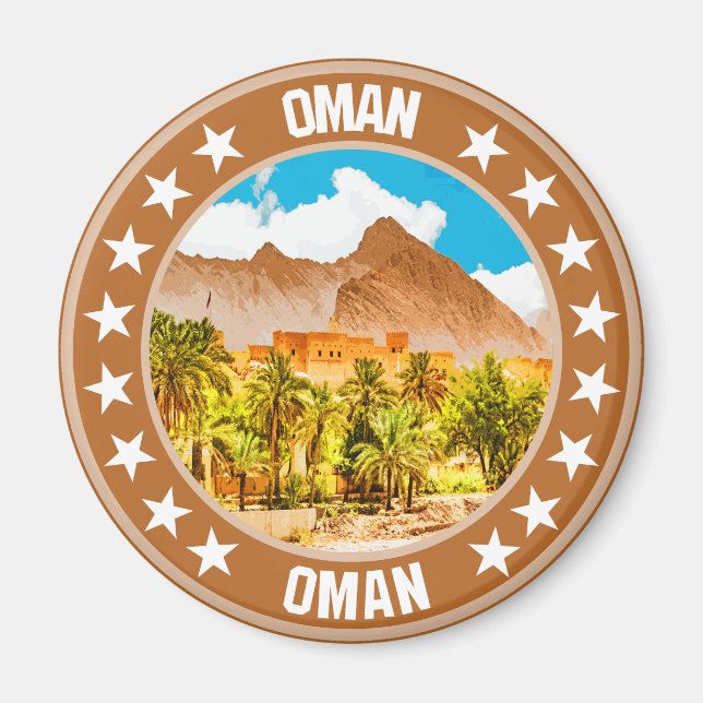 Oman Magnet (Framsidan)