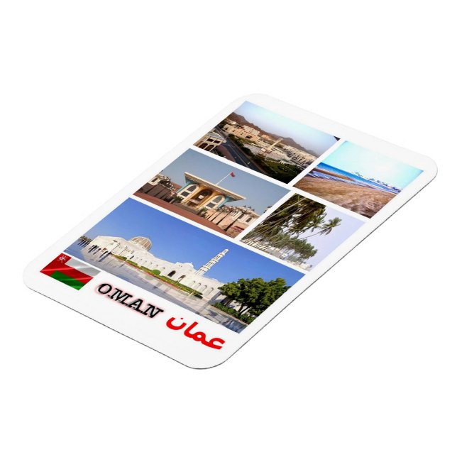 Oman - Mosaic - Magnet (Vänstra Sidan)