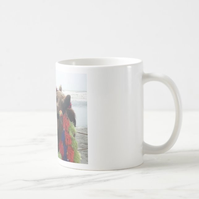 Oman Muscat Camel Photo Art Skriv ut Kaffemugg (Höger)