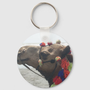Oman Muscat Camel Photo Art Skriv ut Nyckelring