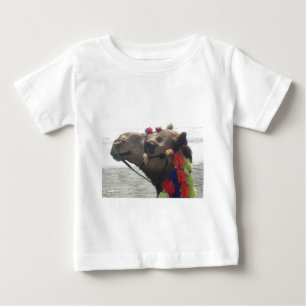 Oman Muscat Camel Photo Art Skriv ut Tee