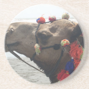 Oman Muscat Camel Photo Art Skriv ut Underlägg Sandsten