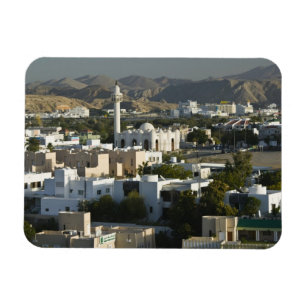 Oman, Muscat, Qurm. Byggnader i Qurm-området / 2 Magnet