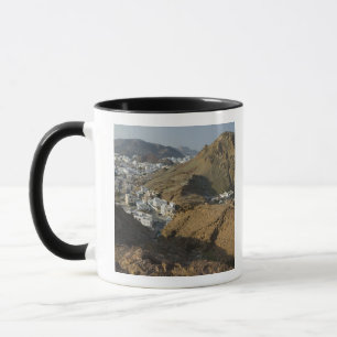 Oman, Muscat, Ruwi/Al Hamriyah. Utsikt över Ruwi / Mugg