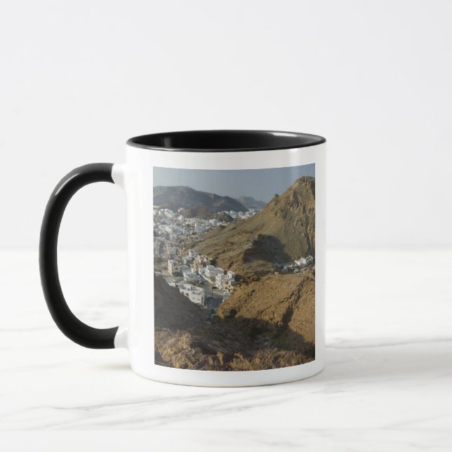 Oman, Muscat, Ruwi/Al Hamriyah. Utsikt över Ruwi / Mugg (Vänster)