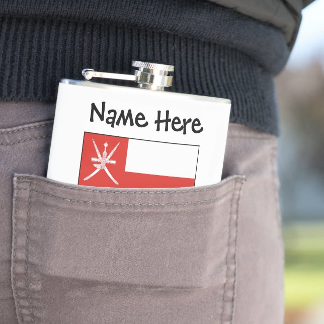 Oman Omanska flaggan Personligt namn  Fickplunta (In Situ)