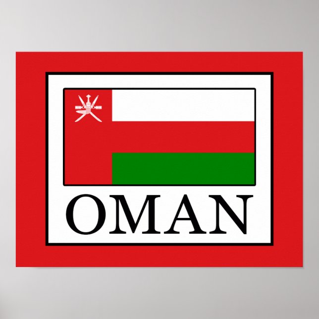 Oman Poster (Framsidan)
