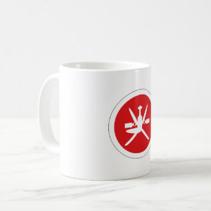 Oman roundel kaffemugg