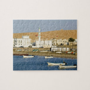 Oman, Sharqiya-regionen, Sur. Ayajh-staden, Skymni Pussel