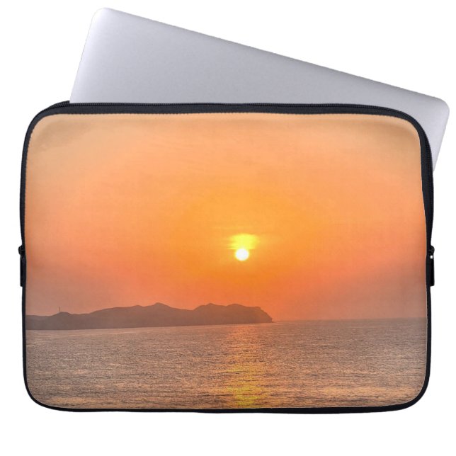 Oman Solnedgång från fartyget Laptop Fodral (Framsidan)