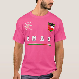 Oman Sportssoccer Jersey Flagga Football T Shirt