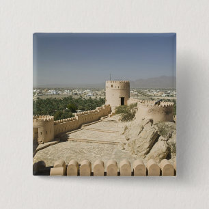 Oman, The Batinah Plain, Nakhal. Nakhal Fort, vid Knapp
