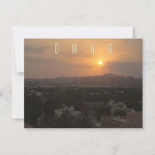 Oman vykort 