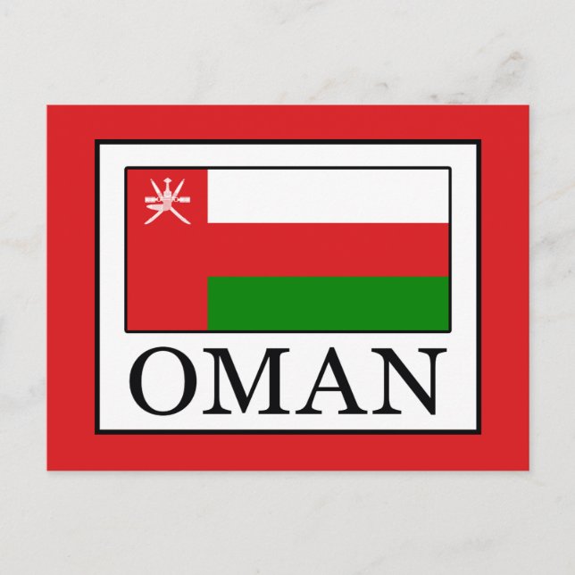 Oman Vykort (Framsida)